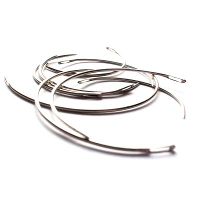 Curved needles Pk12