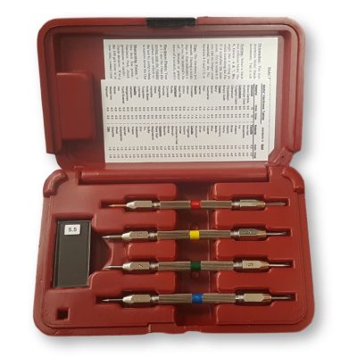 Mohs scratch test kit