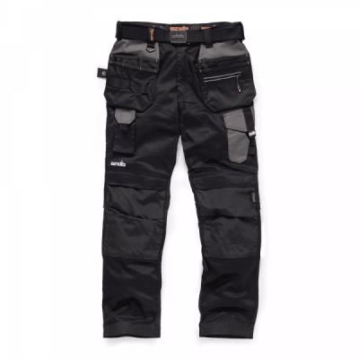 Scruffs Pro Flex Trouser Black 34 Short