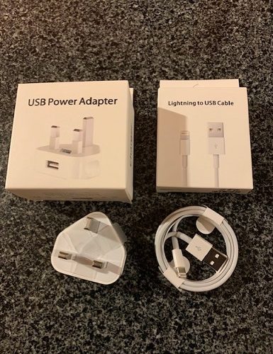 TDS Charger cable and plug set for Iphone