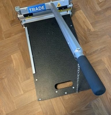 TDS 330 Laminate and LVT cutter guillotine