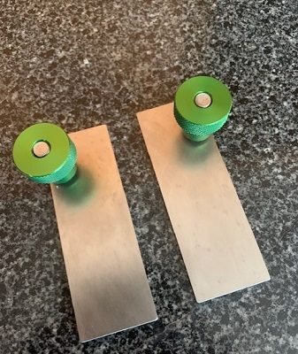 TDS straight edge Ruler ends Green
