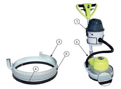 Wolff Samba Vacuum Kit 110v #089543