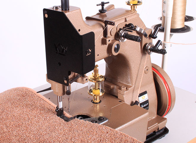 Carpet whipping, machine set up. 08th December 2025